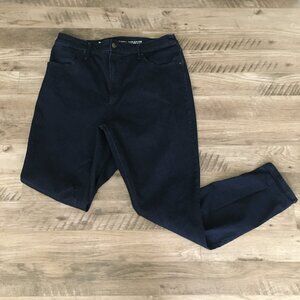 R Jeans Curvy Super High Rise Dark Blue Black Jeans 34 Tall